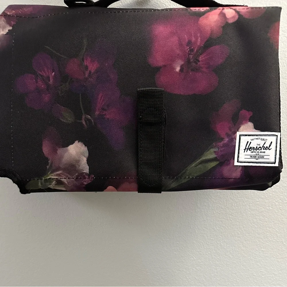 NWT Herschel Supply Company Watercolor Iris Diaper Bag with 13” laptop sleeve